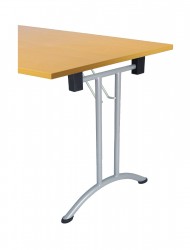 Büro Klapptisch Tisch verchromt - div. Größen 